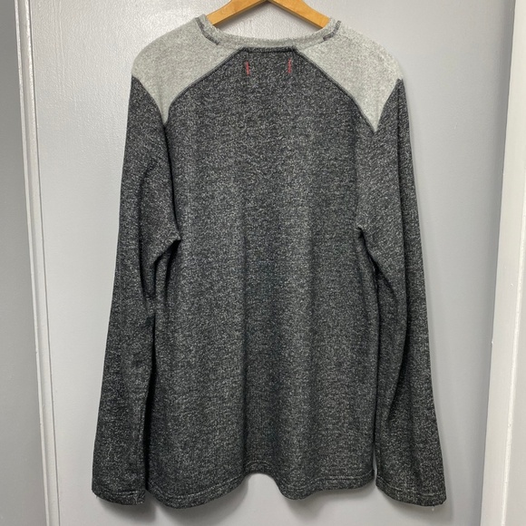 TOMMY BAHAMA Gray Fleece Pullover Sweater - Picture 5 of 5